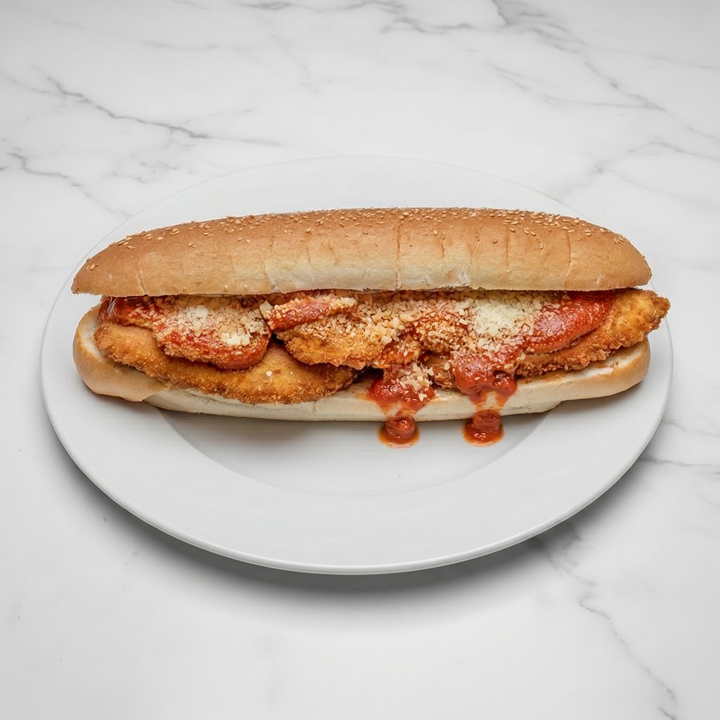 Chicken Parm Sub.