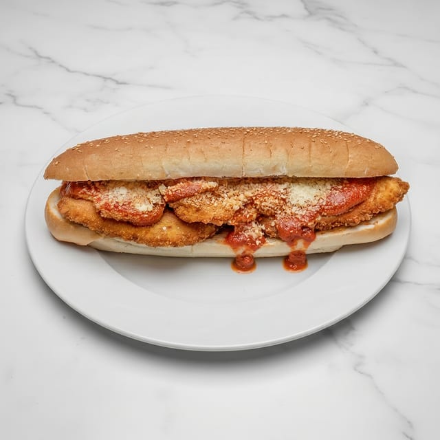 Chicken Parm Sub.