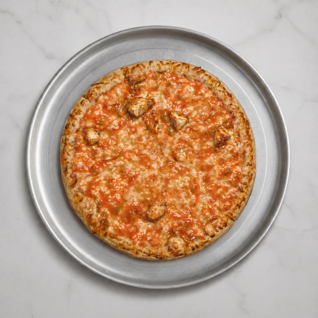 Small BBQ Chicken Pizza.