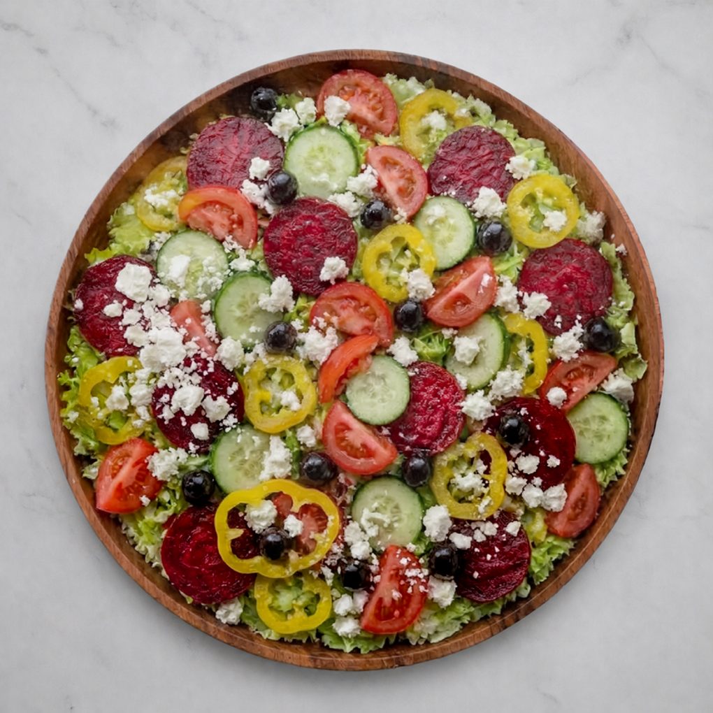1/2 Tray Greek.