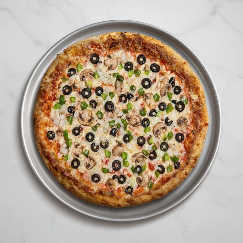 Medium Veggie Pizza.