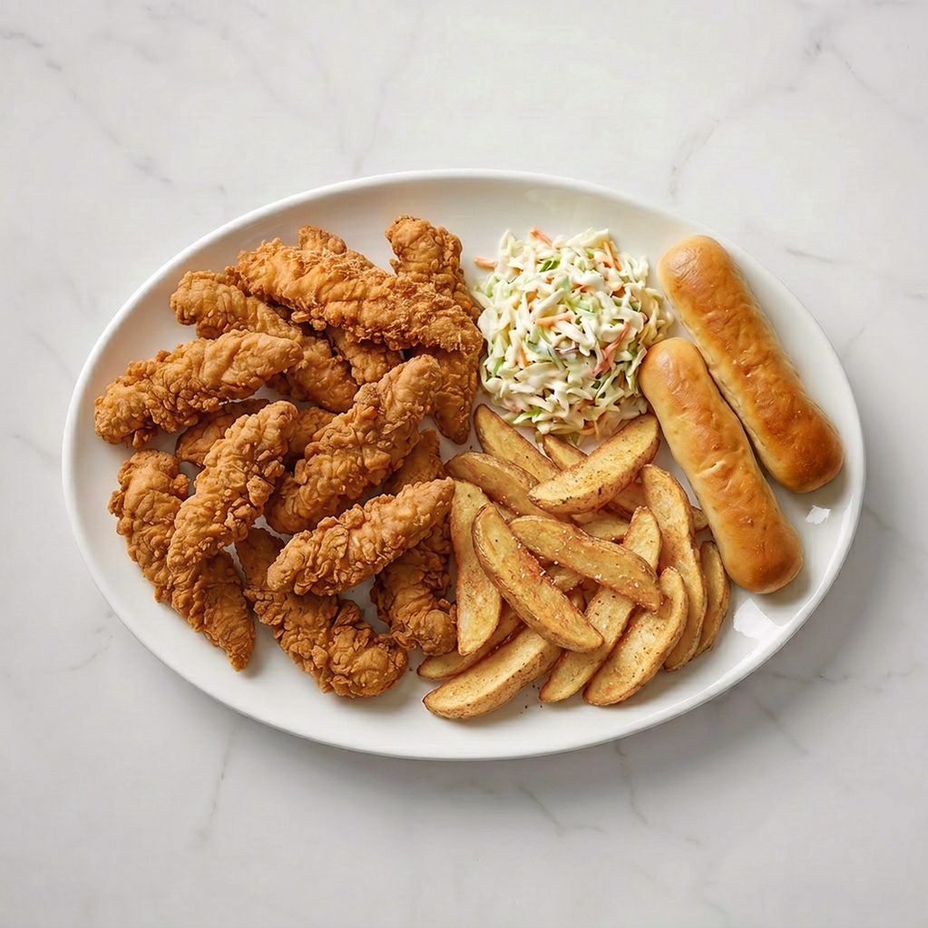 12 PC Chicken Tender Dinner.