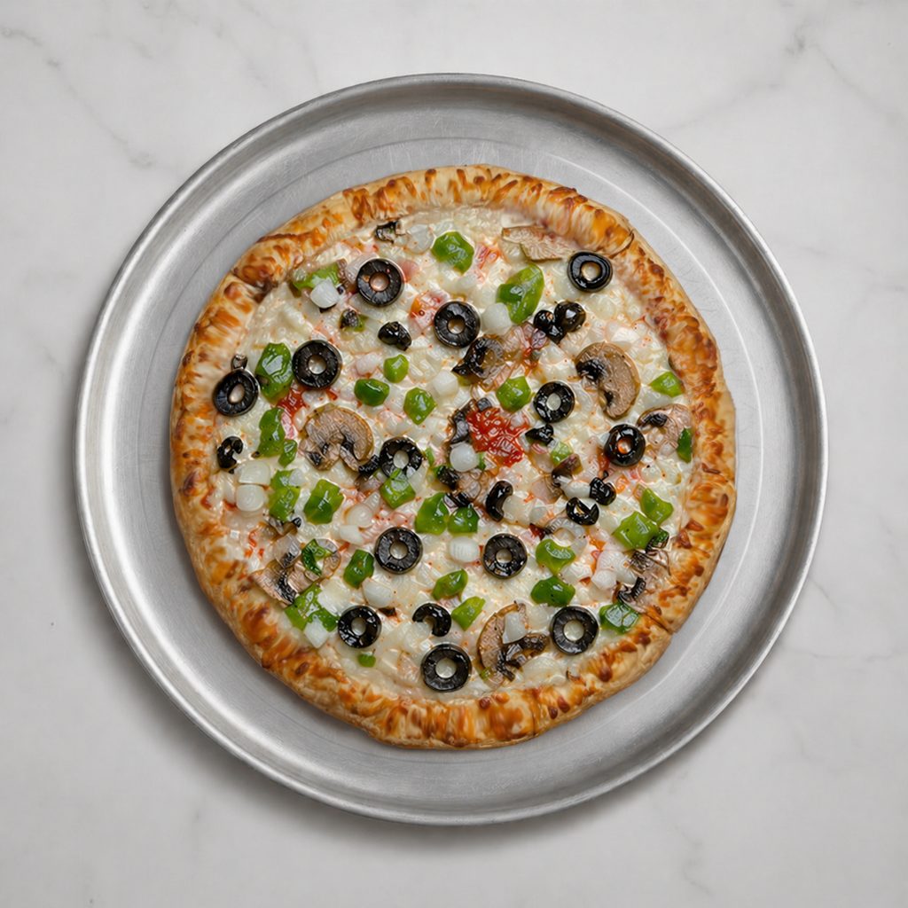 Small Veggie Pizza.