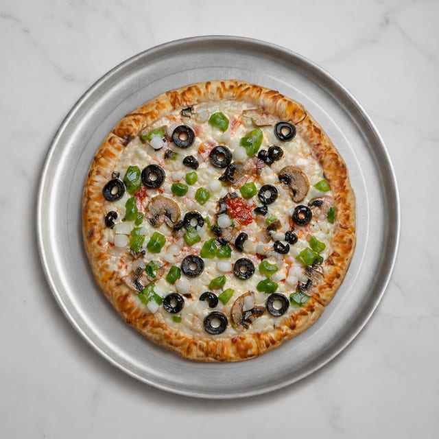 Small Veggie Pizza.
