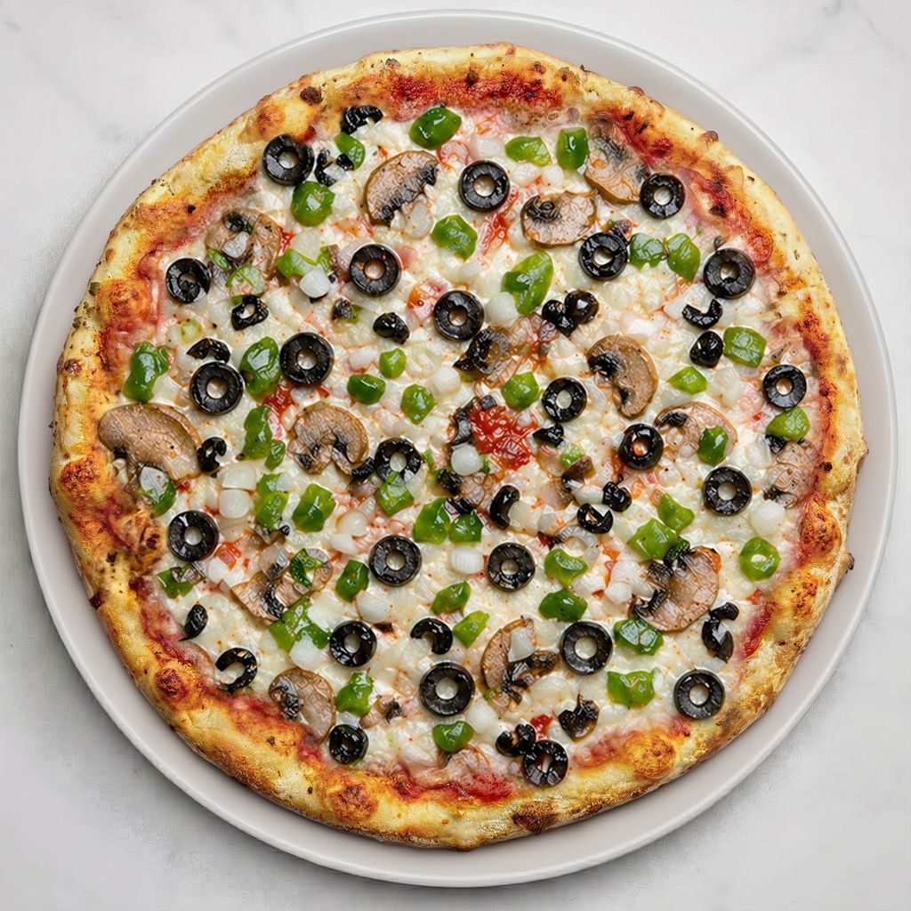 Large Veggie Pizza.