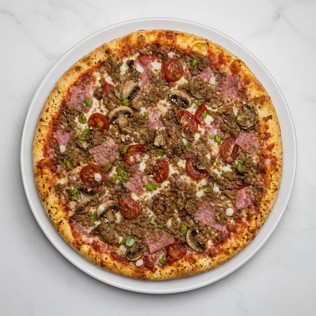 Medium Supreme Pizza.