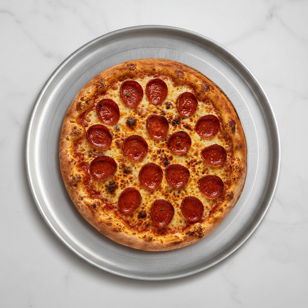 Small Spicy Beef Pepperoni and Hot Honey (HALAL).