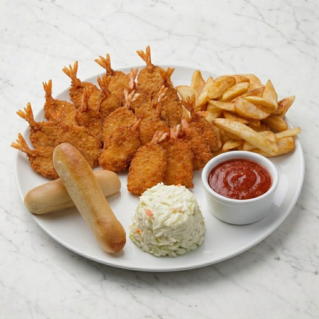 16 PC Jumbo Shrimp Dinner.