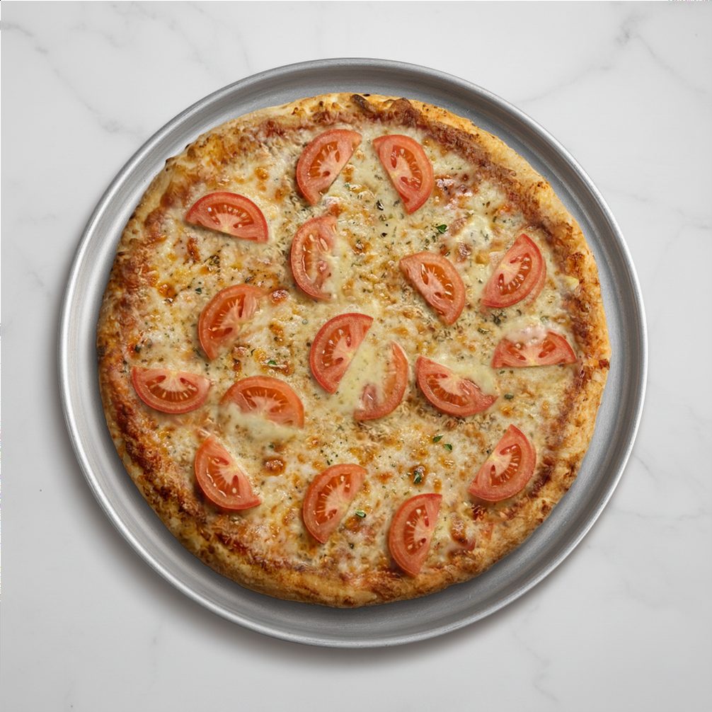 Medium Margherita Pizza.