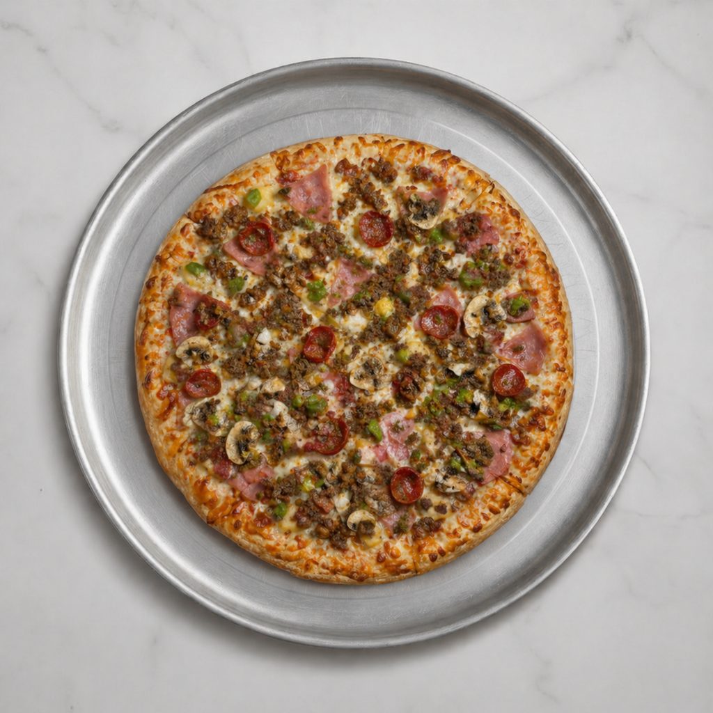 Small Supreme Pizza.