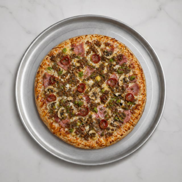 Small Supreme Pizza.